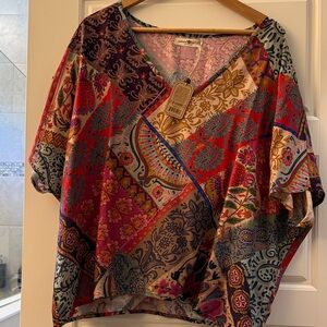 NATURAL LIFE Multicolor Bohemian Blouse